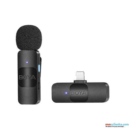 BOYA BY-V1 2.4GHZ WIRELESS MICROPHONE (6M)